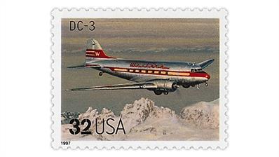 united-states-1997-classic-american-aircraft-dc-3-stamp