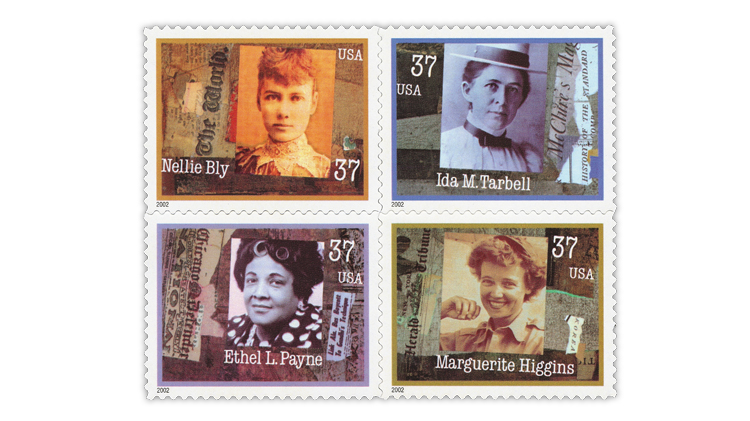 united-states-2002-women-journalism-stamps