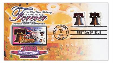 united-states-2008-liberty-bell-forever-stamp-first-day-cover