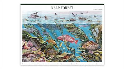 united-states-2009-kelp-forest-nature-america-stamps