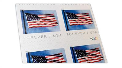 united-states-2019-flag-stamp-pane-plate-number-P2222