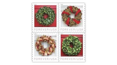 united-states-2019-holiday-wreaths-stamps