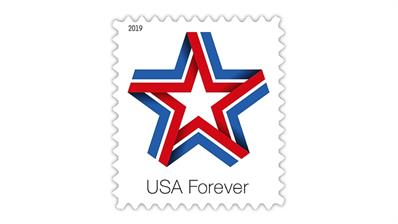 United States 2019 Star Ribbon forever stamp