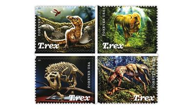 united-states-2019-tyrannosaurus-rex-stamps