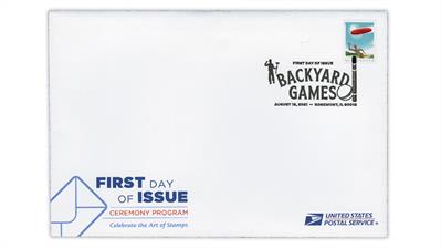 united-states-2021-backyard-games-stamps-first-day-ceremony-program