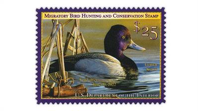 united-states-2021-federal-duck-stamp-lesser-scaup-drake