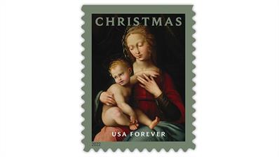 united-states-2022-christmas-virgin-and-child-stamp