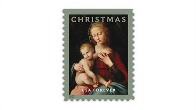 united-states-2022-christmas-virgin-child-stamp