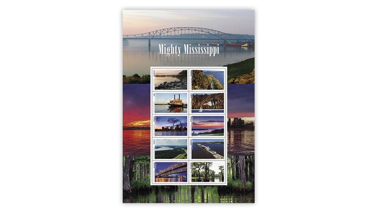 united-states-2022-mighty-mississippi-stamps-pane