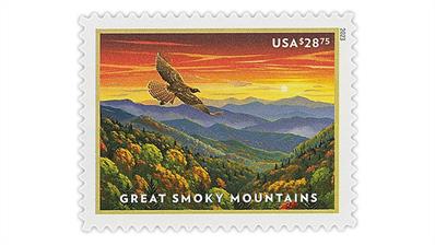 united-states-2023-great-smoky-mountains-priority-mail-express-stamp