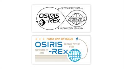 united-states-2023-osiris-rex-stamp-first-day-postmarks