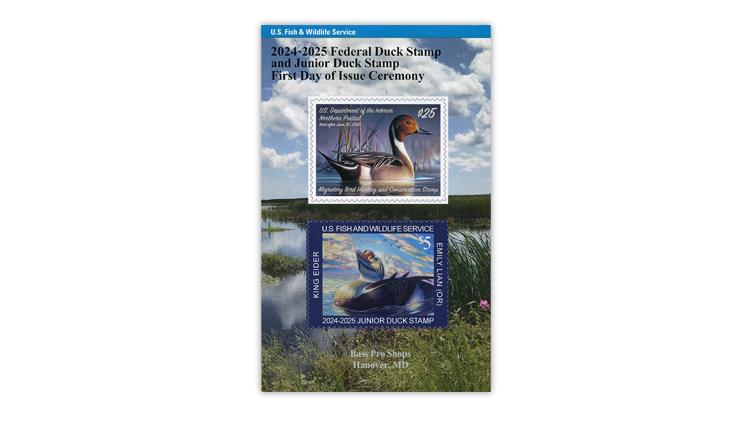 united-states-2024-duck-stamp-first-day-ceremony-program