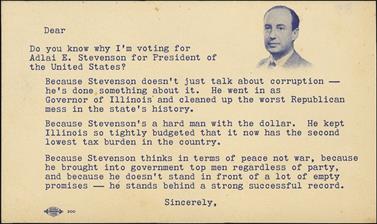 united-states-adlai-stevenson-1952-presidential-campaign-endorsement-postcard