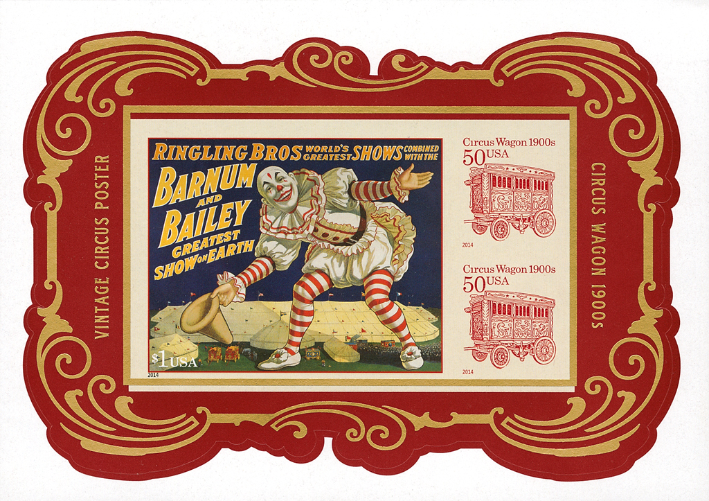 united-states-circus-souvenir-sheet-gold-color-shift