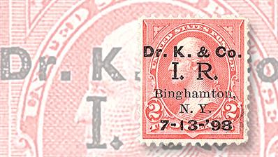 united-states-dr-kilmer-private-die-proprietary-revenue-stamp