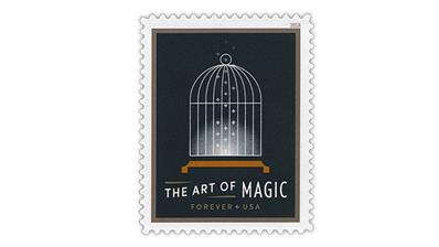 united-states-empty-bird-cage-art-of-magic-stamp