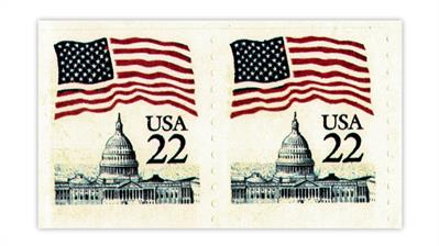 united-states-flag-over-capitol-erie-blue-variety-stamps