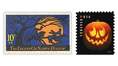 united-states-halloween-related-stamps