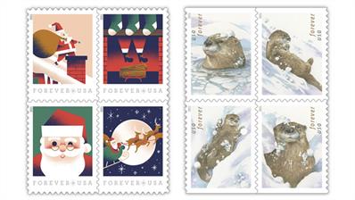 united-states-otters-st-nick-stamps