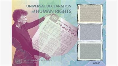 unps-souvenir-sheet-universal-declaration-human-rights-weeks-most