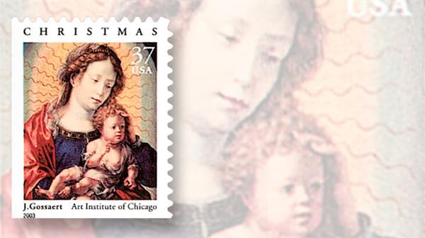 us-2003-madonna-and-child-stamp1