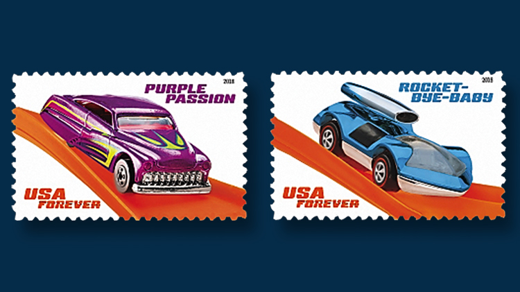 us-hot-wheels-purple-passion-rocket-bye-baby-stamps