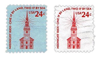 us-stamp-notes-1975-old-north-church-stamp