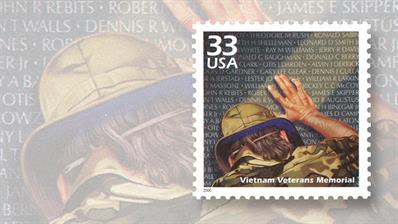 us-stamp-notes-celebrate-the-century-1980s-vietnam-war-memorial