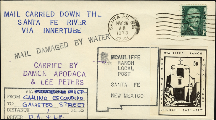 us-stamp-notes-cover-santa-fe-river-inner-tube