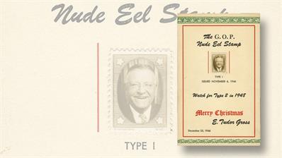 us-stamp-notes-mystery-postcard-e-tudor-gross-1946-nude-eel-stamp