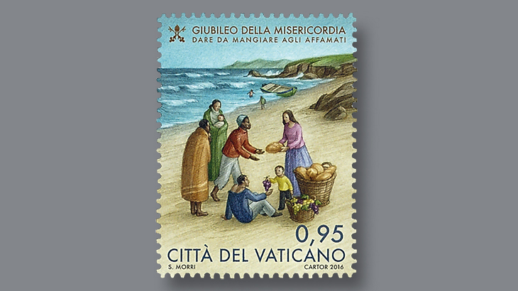 vatican-city-seven-works-mercy-stamps