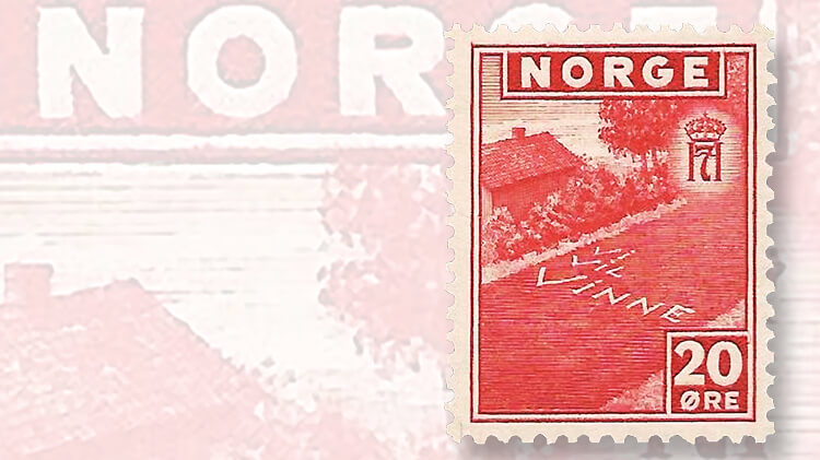 vi-vil-vinne-norway-stamp