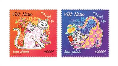 vietnam-2023-year-cat-stamps