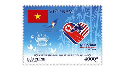 vietnam-trump-kim-summit-stamp