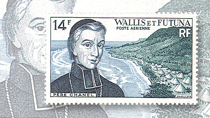 wallis-and-futuna-peter-chanel-stamp-1955