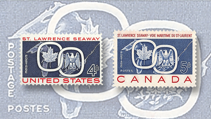 wayne-chen-promote-stamp-collecting-united-states-canada-st-lawrence-seaway-joint-issue