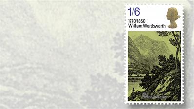 william-wordsworth-great-britain-poet-stamp