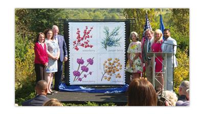 winter-berries-stamps-first-day-ceremony-unveiling